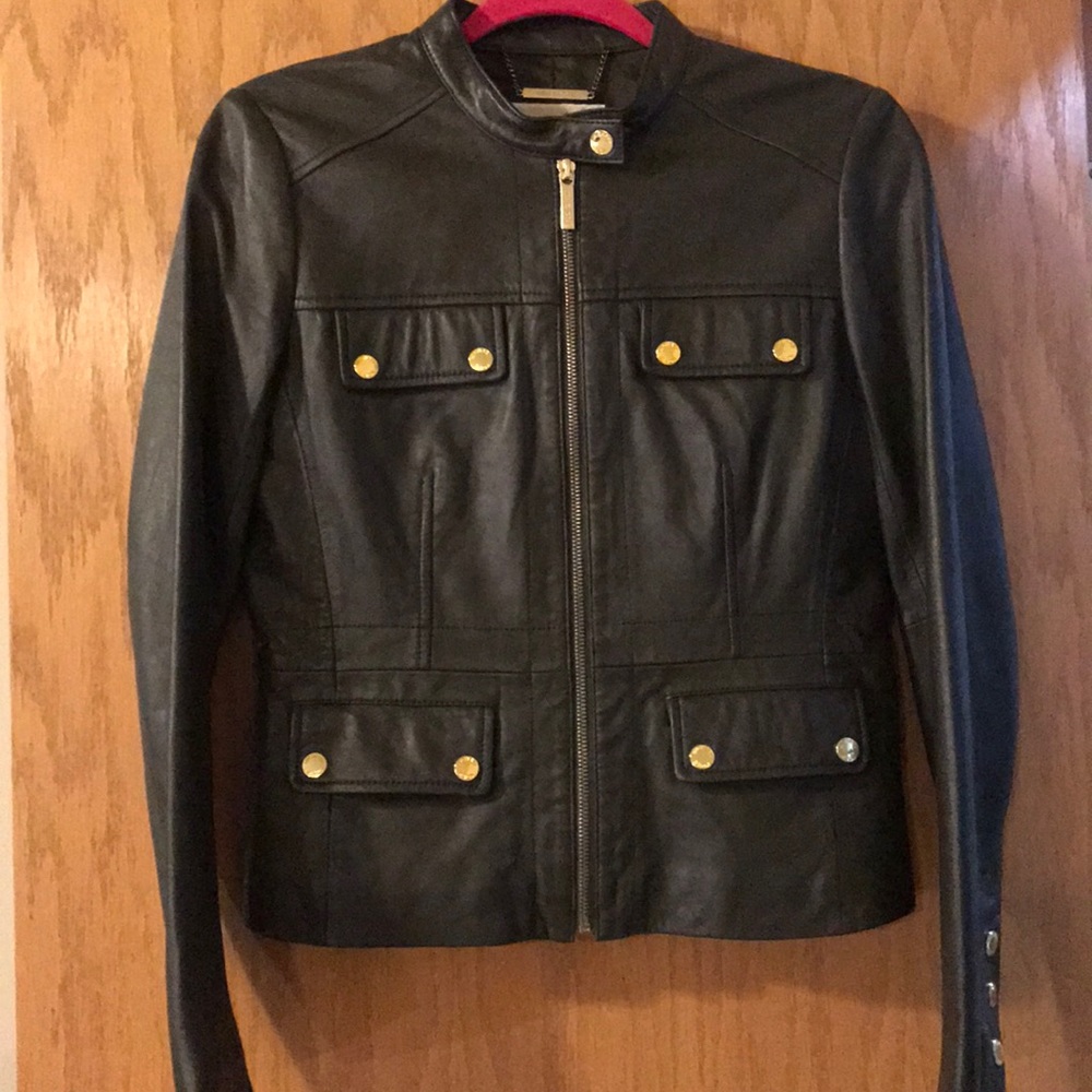 Leather jacket